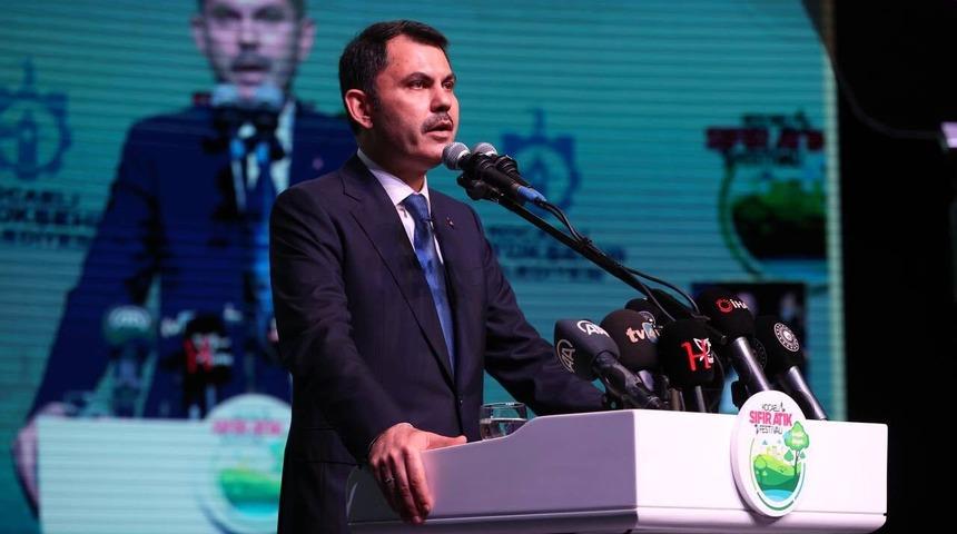 Bakan Kurum: Depozito sistemi 2023 yılında yaygınlaşacak