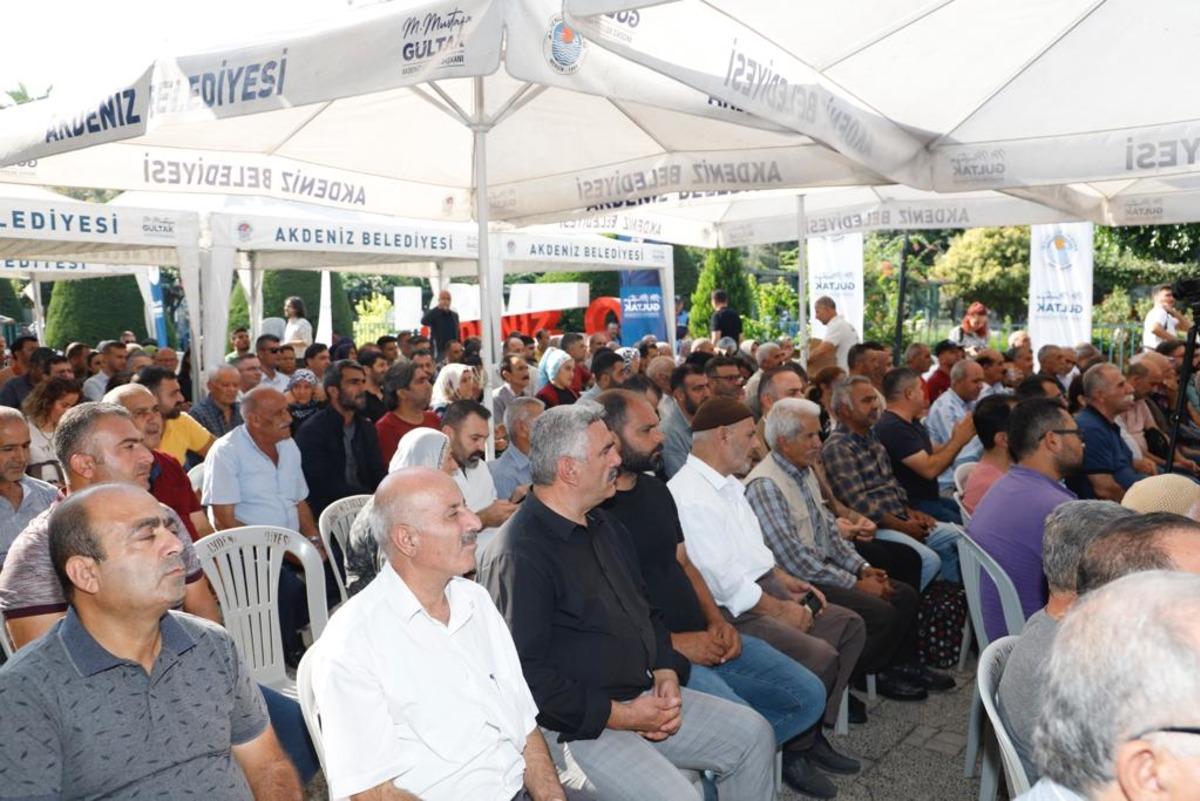 Mersin'de kentsel d&ouml;n&uuml;ş&uuml;m kapsamında yapılan konutlar i&ccedil;in kura &ccedil;ekildi