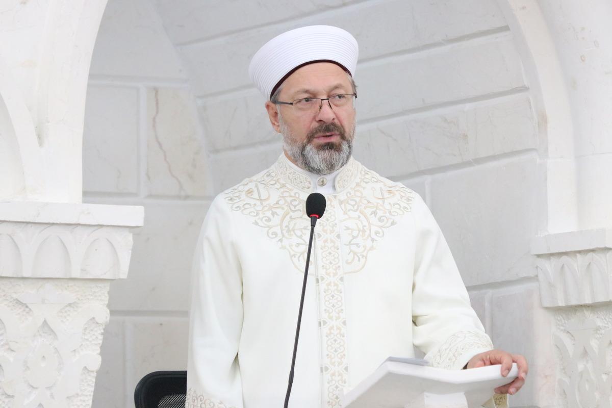Diyanet İşleri Başkanı Erbaş Siirt'te hutbe irat etti: