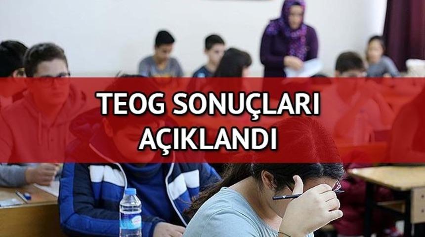 TEOG sonu&ccedil;ları e-okul'da yayımlandı! TEOG tavan ve taban puanları ka&ccedil;? TEOG puanı hesaplama ve TEOG yerleştirmeye esas puanı sorgulama