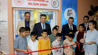 Tapu ve Kadastronun depoda duran eşyaları çocuk sitesine bilişim sınıfı ve kütüphane oldu