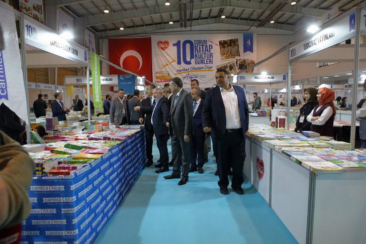 10'uncu Çorum Kitap Kültür Günleri başladı G3