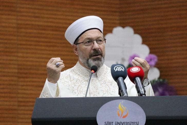 Diyanet İşleri Başkanı Erbaş, Siirt'te üniversite öğrencileriyle bir araya geldi: G2