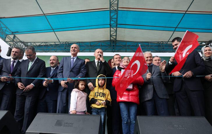 Cumhurbaşkanı Erdoğan, Zeytinburnu Millet Bahçesi ve Buz Adası Açılış Töreni'nde konuştu: (1) G1