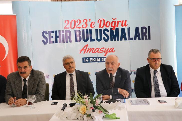 AK Parti Genel Başkan Yardımcısı Vedat Demiröz Amasya'da G1