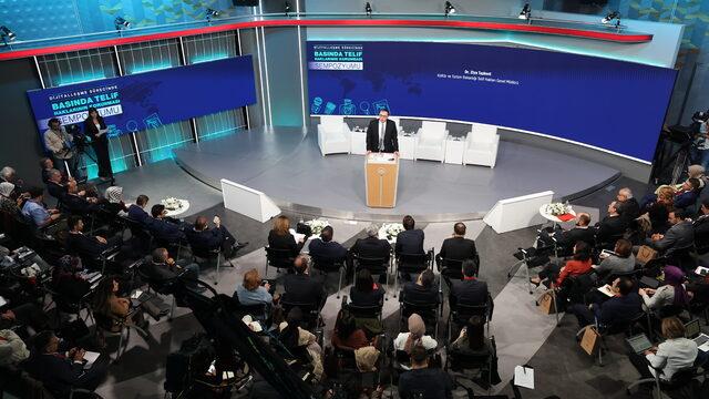 AA'dan Dijitalleşme Sürecinde Basında Telif Haklarının Korunması Sempozyumu