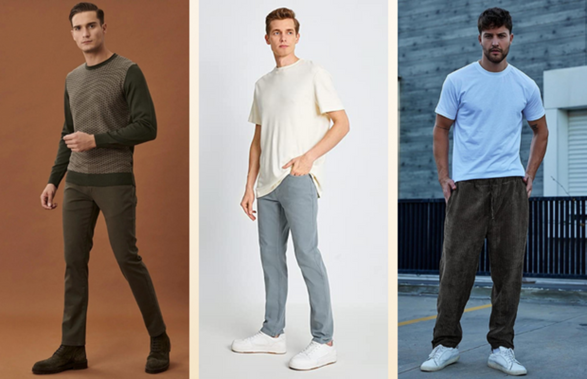 Sezon boyunca trend olacak en şık ve rahat erkek pantolon çeşitleri