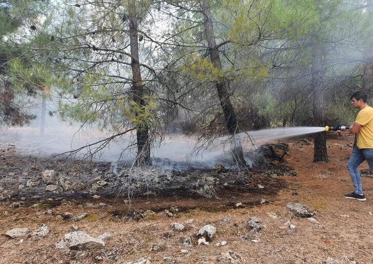 Kahramanmaraş'ta çıkan örtü yangını söndürüldü G2