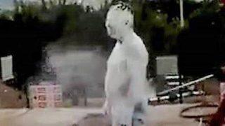 Bu fotoğraf Denizli'den... Sıcaktan bunalınca!