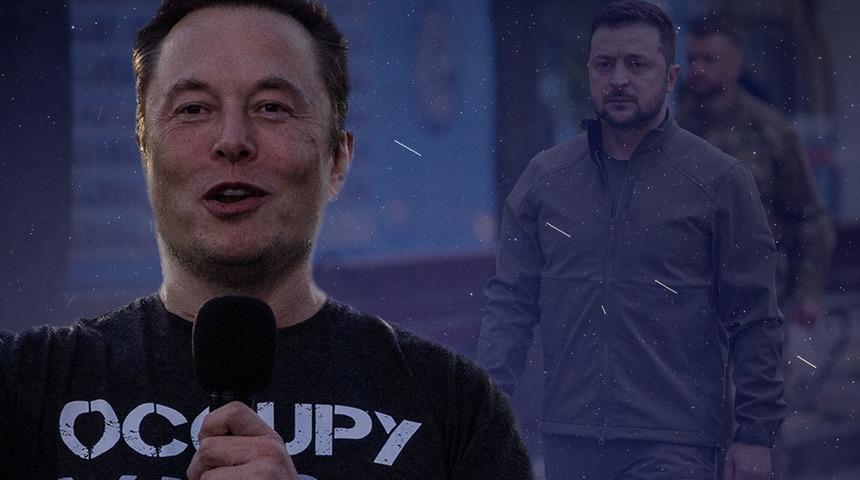 Ukrayna Elon Musk'ı, Elon Musk da Ukrayna'yı 'sildi'! Kızılca kıyamet koptu