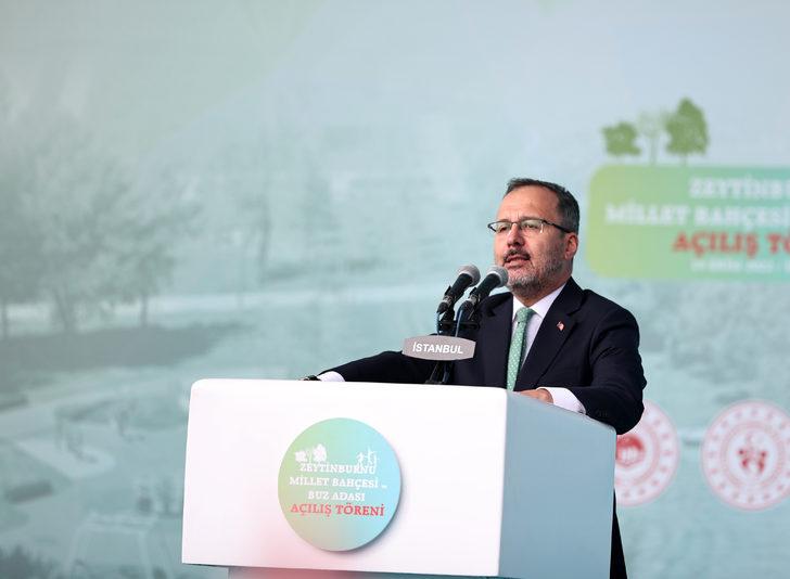 Bakan Kurum, Zeytinburnu Millet Bahçesi ve Buz Adası Açılış Töreni'nde konuştu: G3