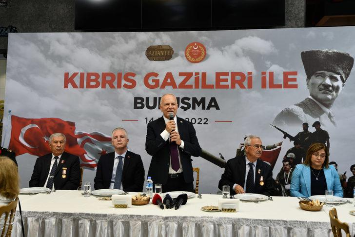 KKTC Cumhuriyet Meclisi Başkanı Töre, Gaziantep'te gazilerle buluştu G2