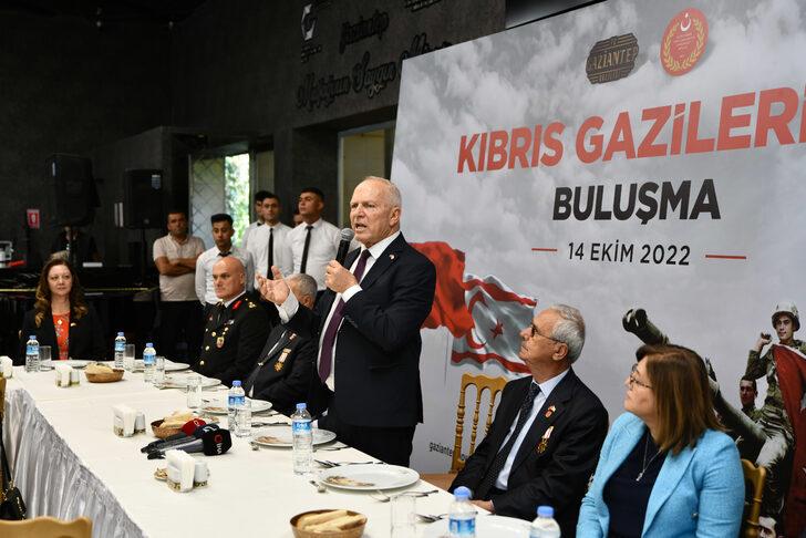 KKTC Cumhuriyet Meclisi Başkanı Töre, Gaziantep'te gazilerle buluştu G4