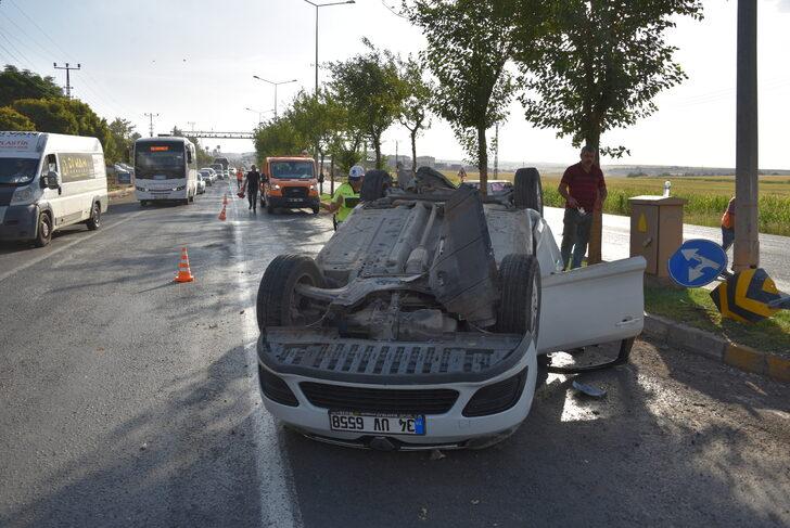 Şanlıurfa'da zincirleme trafik kazasında 5 kişi yaralandı G3