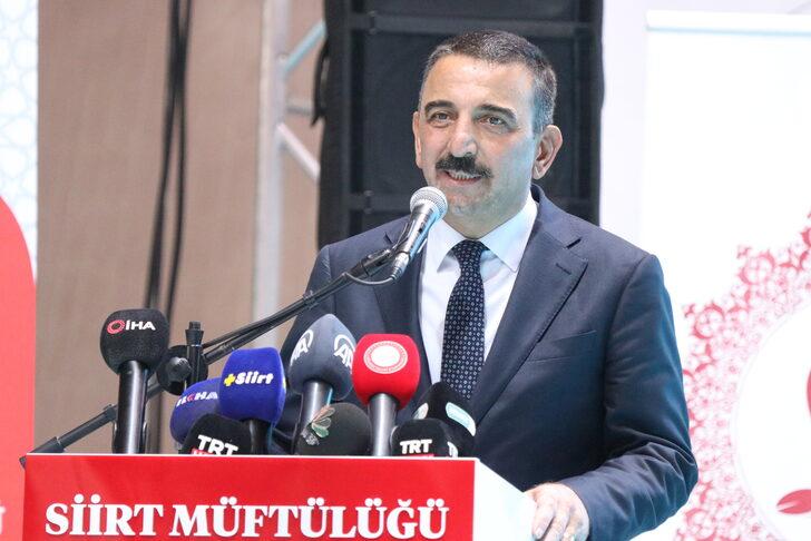 Diyanet İşleri Başkanı Erbaş, Siirt'te hafızlık icazet törenine katıldı: G3