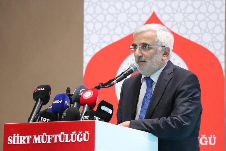 Diyanet İşleri Başkanı Erbaş, Siirt'te hafızlık icazet törenine katıldı: G5