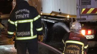 Dinamit yüklü kamyon yürekleri ağza getirdi! Facianın eşiğinden dönüldü