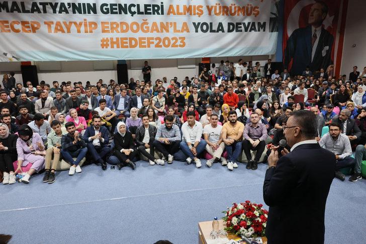 Cumhurbaşkanı Yardımcısı Oktay, Malatya'da gençlerle buluştu: G4