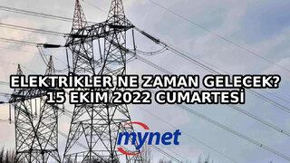 İSTANBUL'DA ELEKTRİK KESİNTİSİ OLAN İLÇELER! 15 Ekim elektrikler ne zaman gelecek? AYEDAŞ - BEDAŞ elektrik kesintisi sorgulama ekranı!