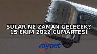 İSTANBUL'DA 3 İLÇEDE SU KESİNTİSİ! 15 Ekim 2022 İstanbul'da sular ne zaman gelecek? İSKİ açıkladı: İstanbul'da su kesintisi olan ilçeler...