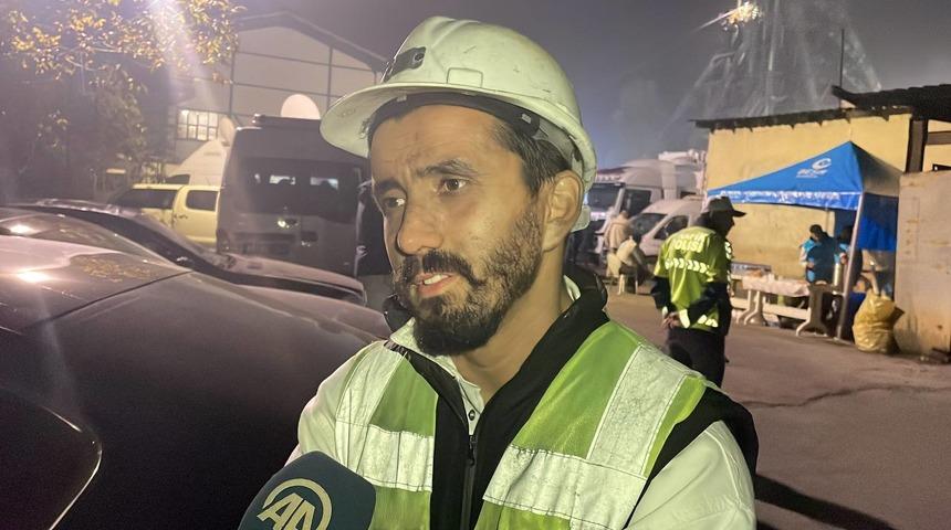 Amasra'da maden ocağındaki patlamada yakın arkadaşını kaybetmenin üzüntüsünü yaşıyor