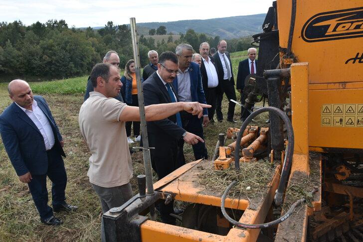 Sinop'ta 16 yıl sonra yeniden ekimi yapılan şeker pancarında hasat başladı G1
