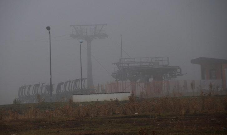 Kars'ta etkili olan sis sürücülere zor anlar yaşattı G1