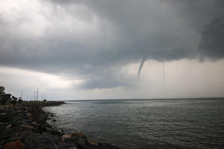 İskenderun Körfezi'nde 3 hortum oluştu G5