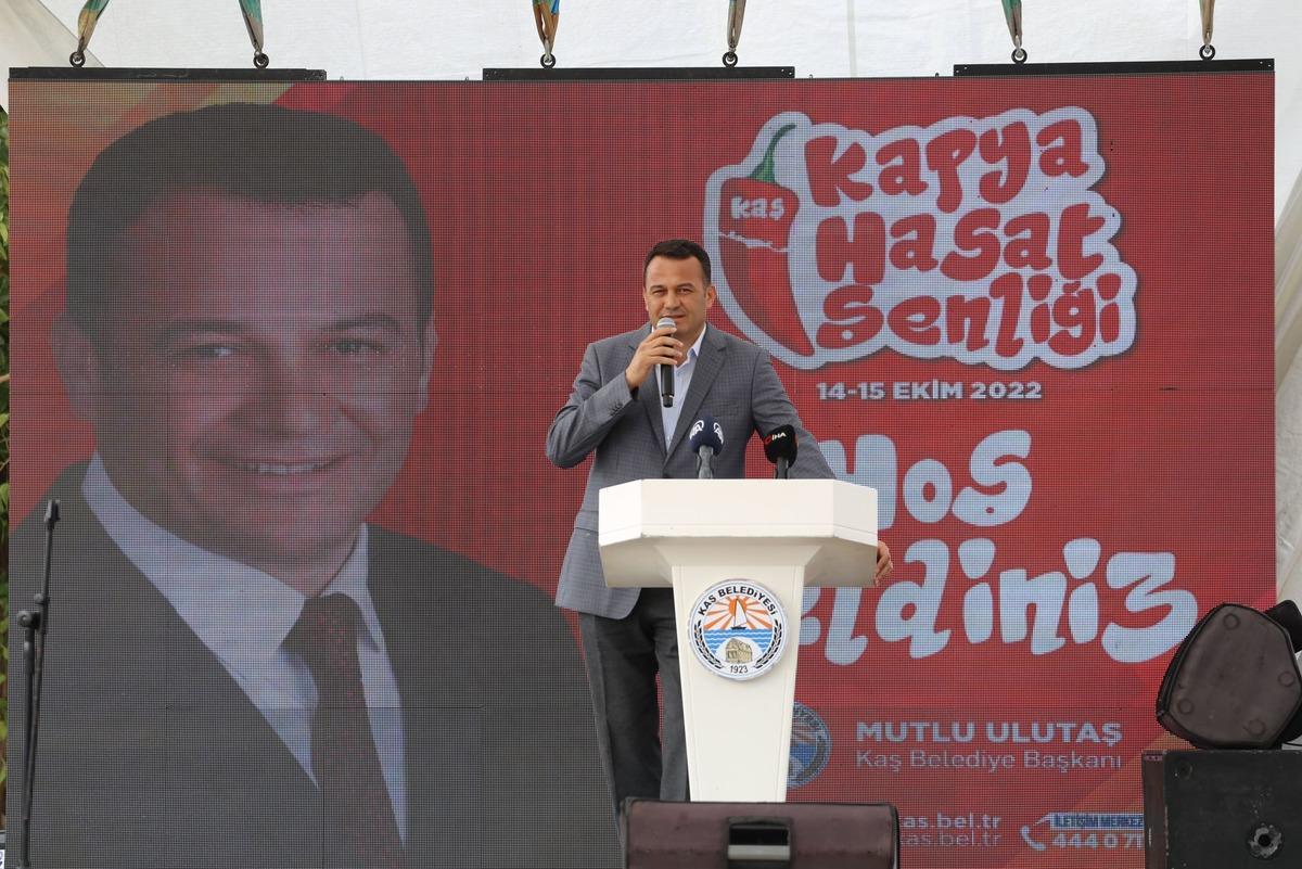 Antalya'da "Kaş Kapya Hasat Şenliği" yapıldı