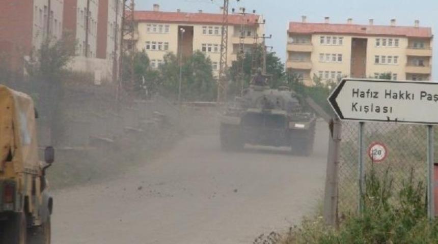 Darbecilerin tankı kışlaya d&ouml;nd&uuml;