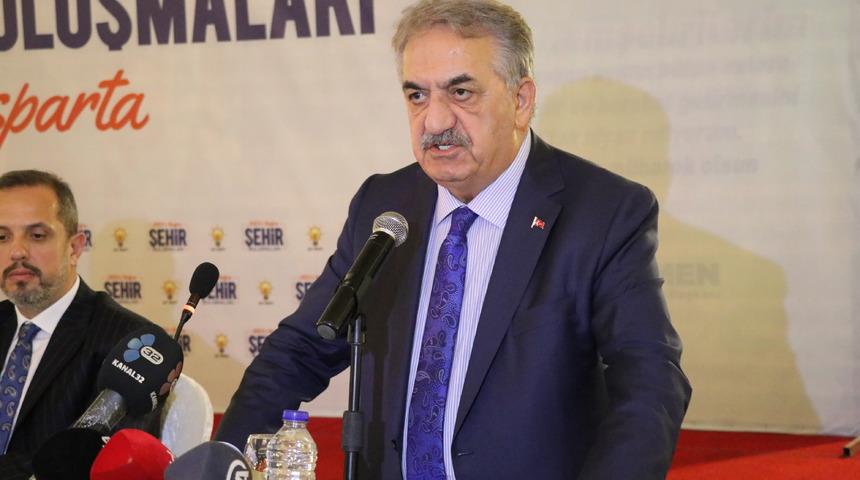 AK Parti Genel Başkan Yardımcısı Hayati Yazıcı Isparta'da konuştu: