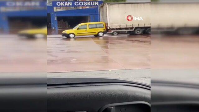 İstanbul'da akılalmaz olay! TIR şoförü bile şaşkına döndü
