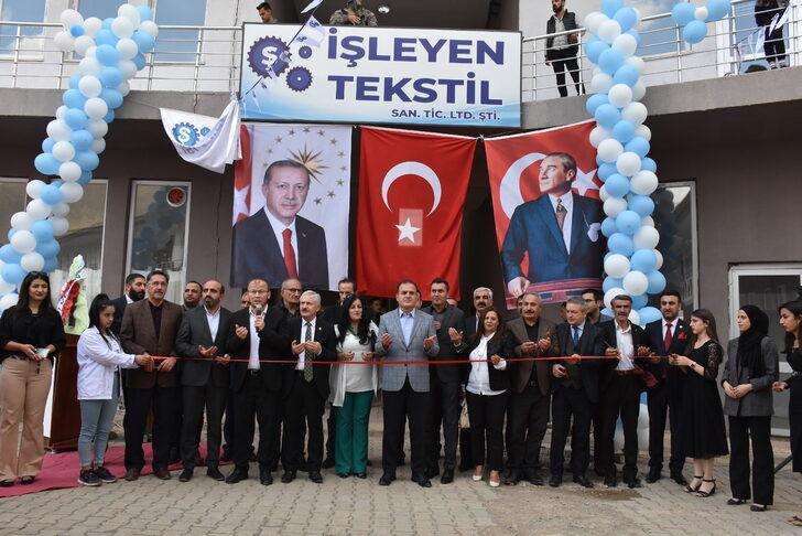 Hakkari'de 100 kişiye istihdam sağlayan tekstil atölyesinin 2. şubesi açıldı G5