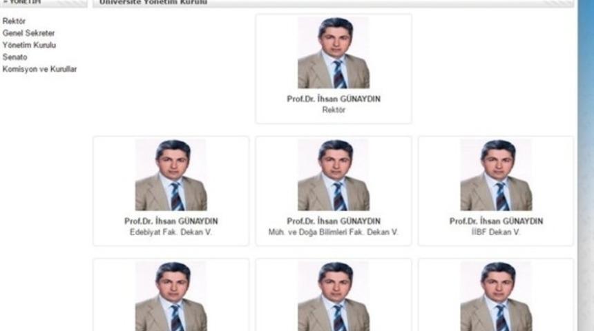 Gümüşhane Üniversitesi'nin tek adamı: İhsan Günaydın