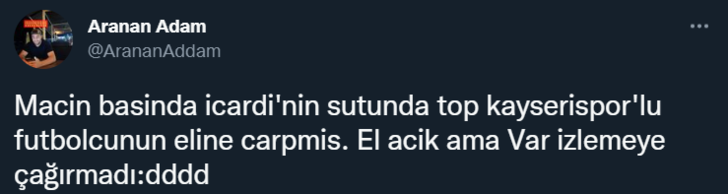 Son dakika: Henüz 30. saniyede neler oldu neler! Kayserispor - Galatasaray maçına Mauro Icardi - Juan Mata işbirliği damgasını vurdu! Taraftarlar penaltı için isyan etti... G5