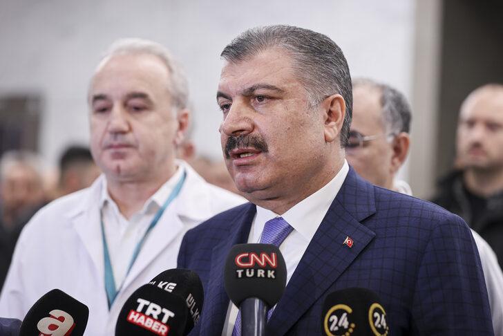 Sağlık Bakanı Koca, İstanbul'daki yaralı madencileri ziyaret etti: G3