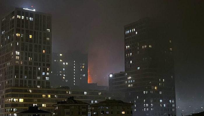 SON DAKİKA | İstanbul'da lüks rezidansta büyük yangın! Bina en alt kattan en üst kata kadar tutuştu... Yangının sebebi belli oldu