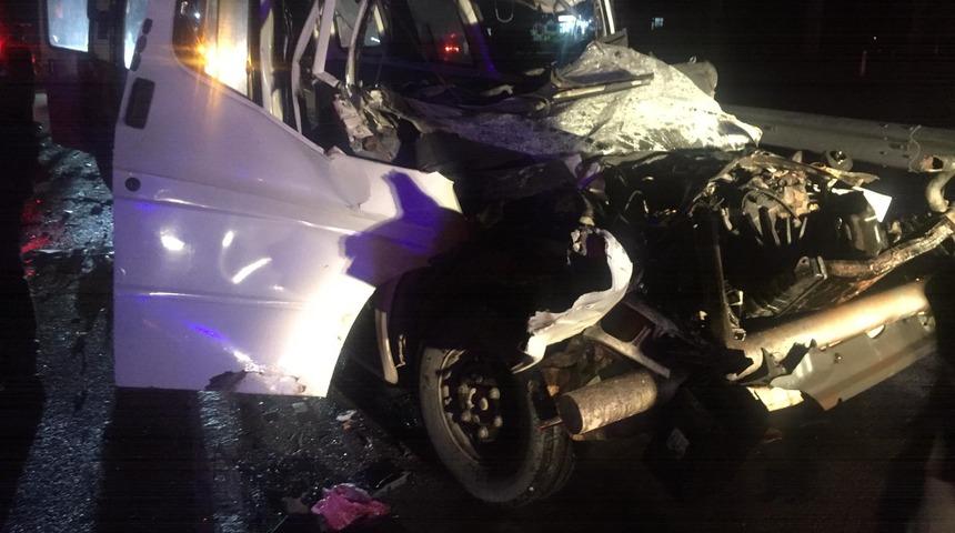 Amasya’da meydana gelen trafik kazasında 1 kişi öldü,1 kişi yaralandı