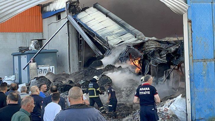 GÜNCELLEME-Adana'da alüminyum fabrikasında yangın G3