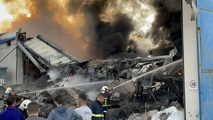 GÜNCELLEME-Adana'da alüminyum fabrikasında yangın G5