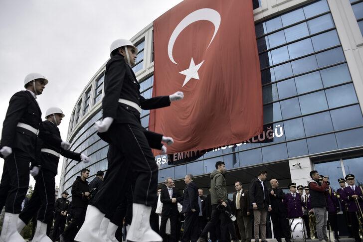 Bursa'da şehit polis memuru için emniyet müdürlüğünde tören düzenlendi G3