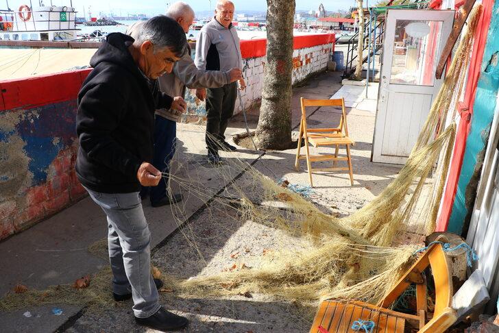 Tekirdağ'da balıkçıların poyraz nedeniyle zorunlu paydosu sürüyor G3