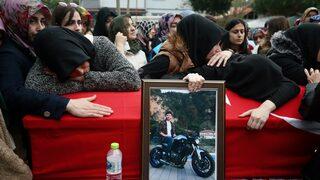 Maden ocağındaki patlamada hayatını kaybeden Berkay Kesim son yolculuğuna uğurlandı