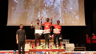 Gaziantep'te düzenlenen 4. Gazi Yarı Maratonu tamamlandı