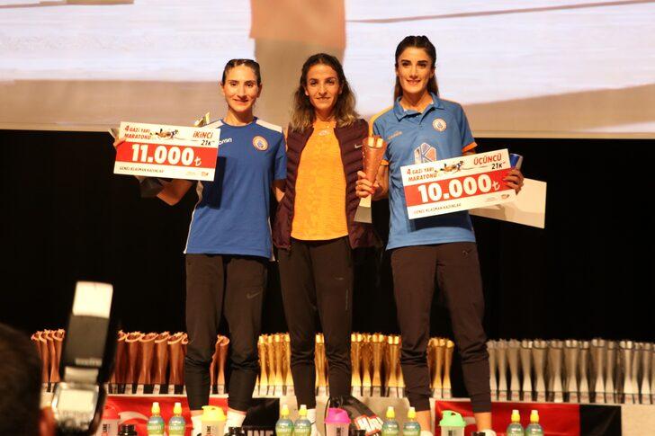 Gaziantep'te düzenlenen 4. Gazi Yarı Maratonu tamamlandı G2