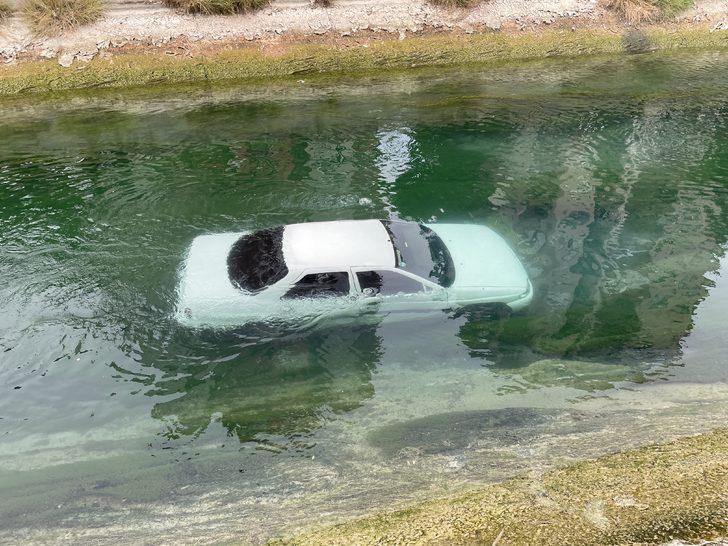 Adana'da sulama kanalına düşen aracın sürücüsü kurtarıldı G5