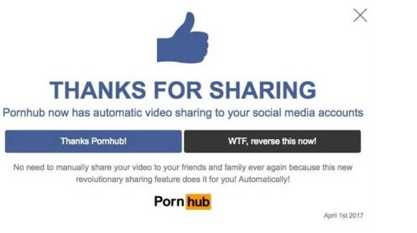 Pornhub 1 Nisan şakası, kullanıcılarını kalpten g&ouml;t&uuml;r&uuml;yordu