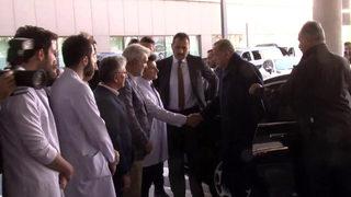 Cumhurbaşkanı Erdoğan'dan yaralı madencilere ziyaret