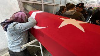 Madendeki patlamada hayatını kaybeden Öner Yıldız, Karabük'te son yolculuğuna uğurlandı