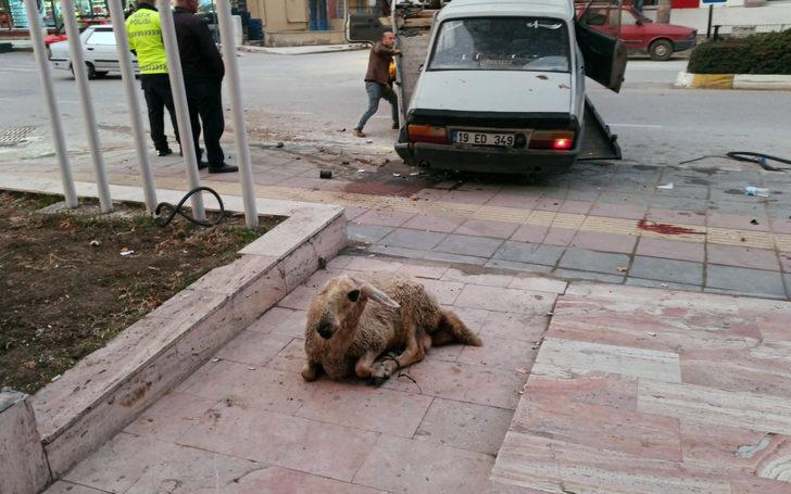 Çorum'da 2 otomobilin çarpıştığı kazada 3 kişi yaralandı G2